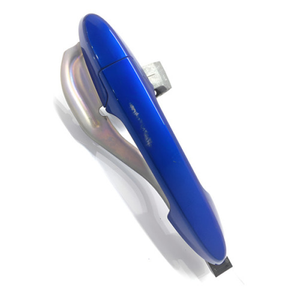 Maçaneta Externa Porta Traseira Direita Honda New Fit 15/18 Azul