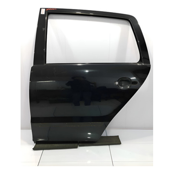 Porta Traseira Esquerda Volkswagen Space Fox 2006/2009 Traseira Esquerda Preto