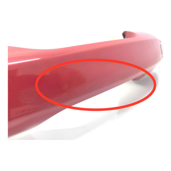 Maçaneta Externa C/detalhe Porta D.e Ford Fiesta 2003/2014 Vermelho