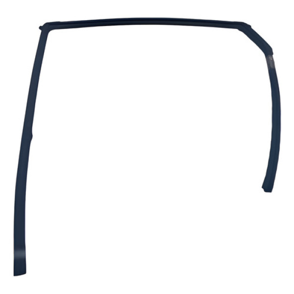 Borracha Canaleta Porta Traseira Esq Honda Civic 2017/2021 Preto