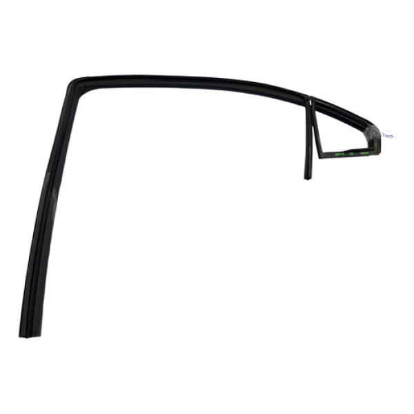 Borracha Canaleta Porta Traseira Esq Chevrolet Onix 13/19 Preto