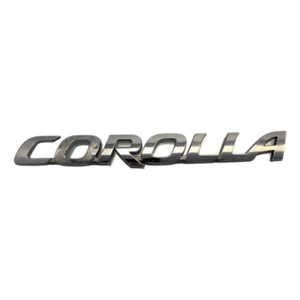 Emblema Escrita Corolla Traseiro Toyota Corolla 2009/2014