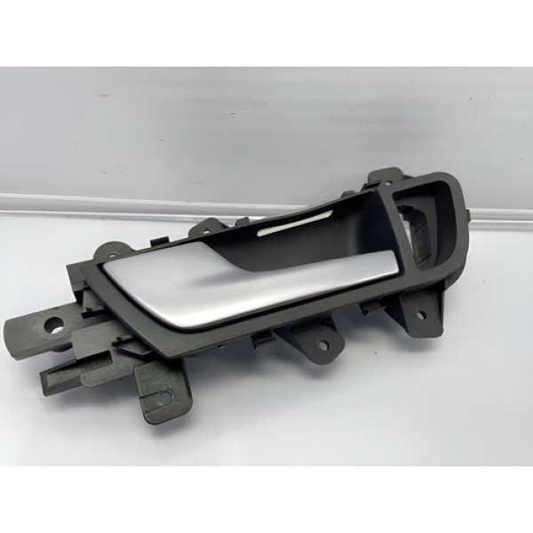 Puxador/maçaneta Dianteira Esquerda Audi A4 2011 Cinza
