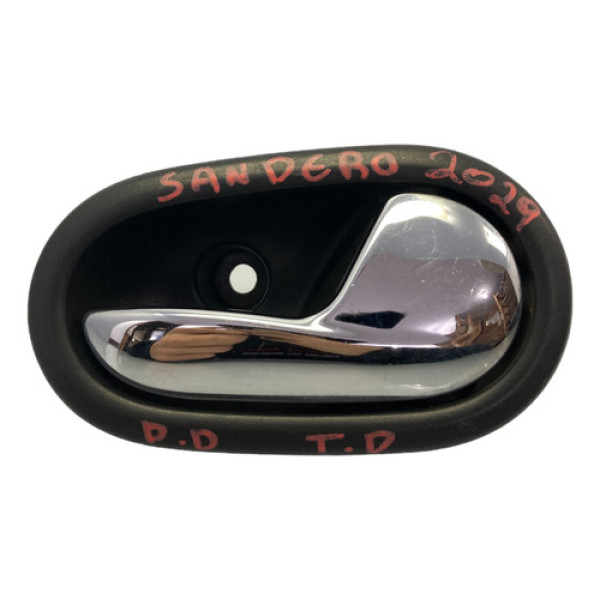 Maçaneta Interna Diant/tras Direita Sandero /logan 15/21 Dianteira