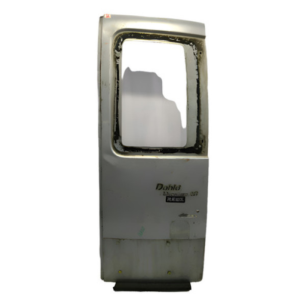 Porta Traseira Direita Fiat Doblo 2003/2017 Com Detalhes Traseira Direita Cinza