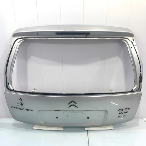 Capô Tampa Traseiro Citroën C3 2003/2012 - Prateado