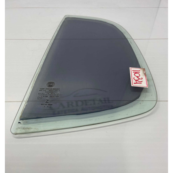 Vidro Vigia Porta Traseira Esq Fiat Vivace 2010/2014
