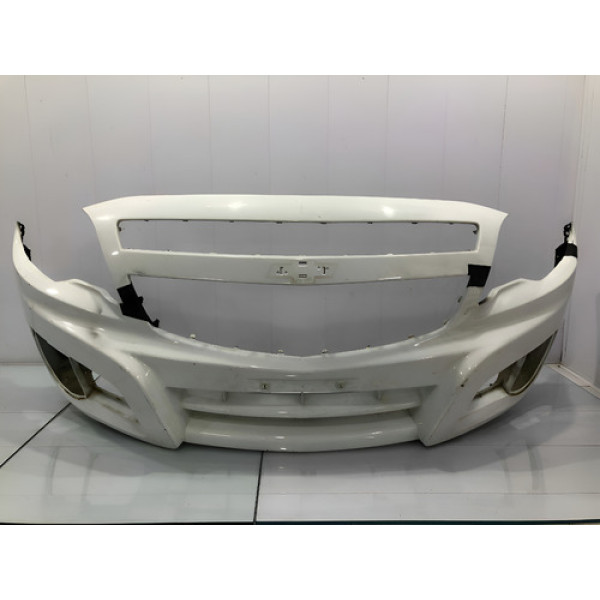 Pára-choque Dianteiro Chevrolet Montana 2011/2018 Recuperado Branco