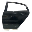 Porta Traseira Esquerda Chevrolet Agile 2008/2018 Traseira Direito Preto