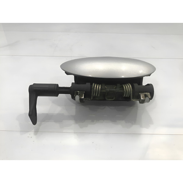 Maçaneta Externa Prata Porta T. E. Peugeot 206/207 2007/2015 Prateado