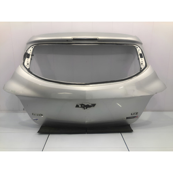 Capô Tampa Traseira Chevrolet Onix 2017/2019 Com Detalhes Prateado