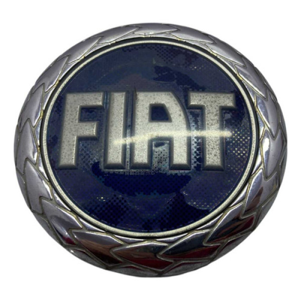Emblema Tampa Traseira Fiat Idea 2005/2010 47590 Azul