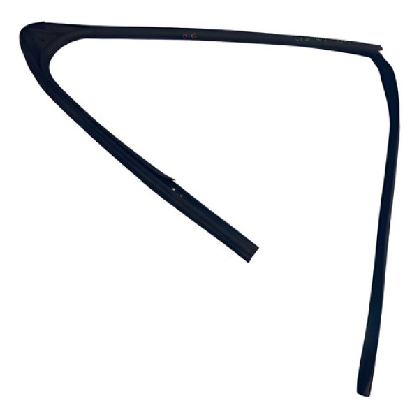 Borracha Canaleta Porta Dianteira Esq Citroën C3 2013/2019 Preto