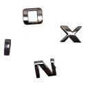 Emblema Onix Tampa Traseira Chevrolet Onix 2013/2019