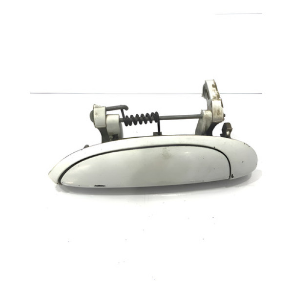 Maçaneta Externa Dianteira Esquerda Renault Logan 13 C/detal Branco