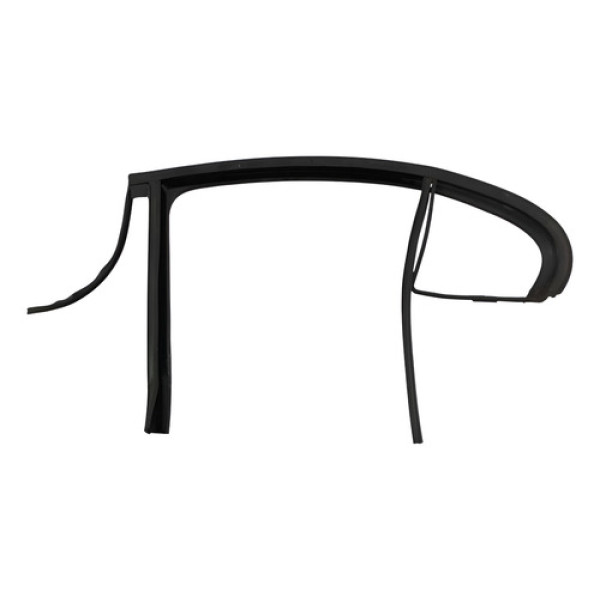 Borracha Canaleta Porta Traseira Esq Fluence 2011/1847841 Preto