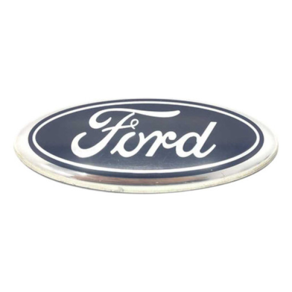 Emblema Capô Traseiro Ford - New Fiesta 2011-2018 Preto