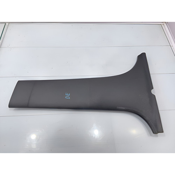 Moldura Inferior Coluna Central Esq Volkswagen Gol G5/g6 Preto Listras