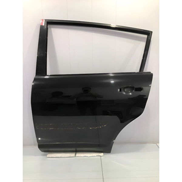 Porta Traseira Esquerda Nissan Tiida Hatch 2008/2015 - Esquerdo - Preto