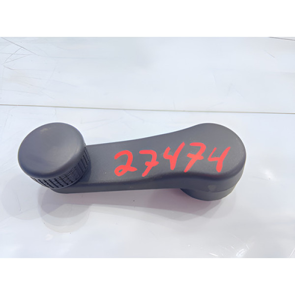 Manivela Vidro Porta Traseira Direita Volkswagen Up! 14/19 Preto