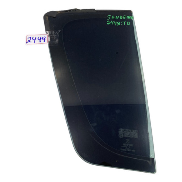 Vidro Fixo Porta Traseira Direita Renault Sandero 2015/2021