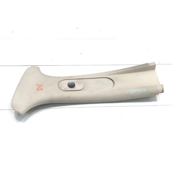 Acabamento Superior Coluna Central Esquerda Vw Gol G5/g6 Bege Listras