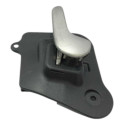 Maçaneta Interna Traseira Dir Chevrolet Meriva 2003/11 C/det Preto Traseira