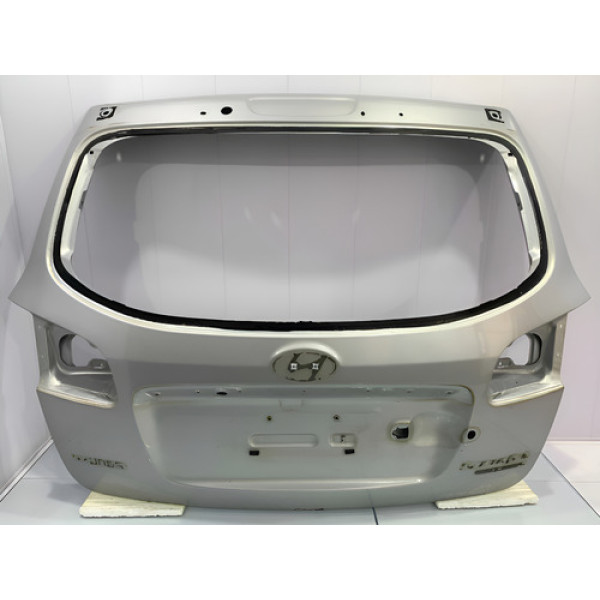 Capô Tampa Traseiro Hyundai Santa Fé 2009/2012 Prateado