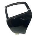 Porta Traseira Esquerda Chevrolet Agile 2008/2018 Traseira Direito Preto