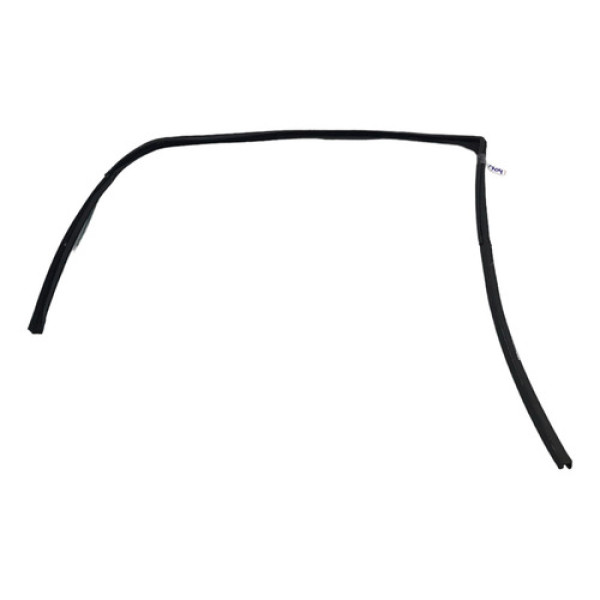 Borracha Canaleta Dianteira Esquerda Chevrolet Agile 2008/18 Preto