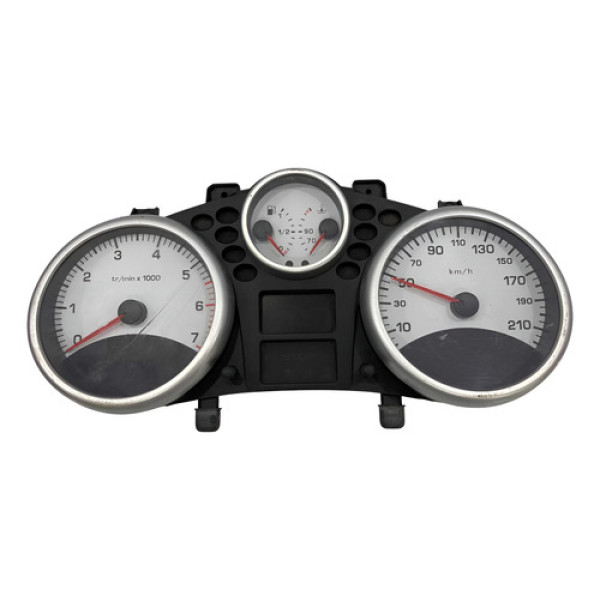 Painel De Instrumentos Peugeot 207 2007/2015 1.4 C/detalhe Branco