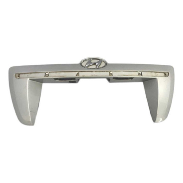 Moldura Placa Traseira Hyundai Tucson 2008/2014 Prata