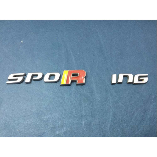 Emblema Sporting C/detalhe Fiat Palio Sporting 2013