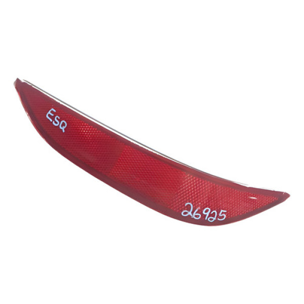 Refletor Para-choque Traseiro Esquerdo Honda City 2015 Vermelho