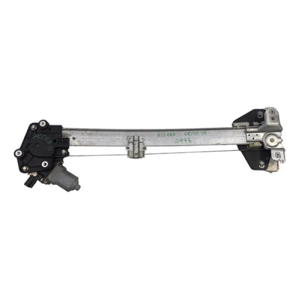 Maquina Vidro Traseira Esquerda Honda Accord 2008/2010