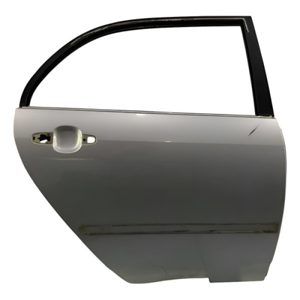 Porta Traseira Direita Toyota Corolla 2003/2008 Traseira Direita Prata