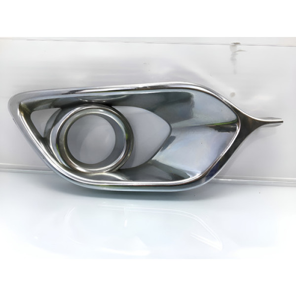 Moldura Cromada Milha Direito Renault Sandero 2015/2019 Cromado Direito