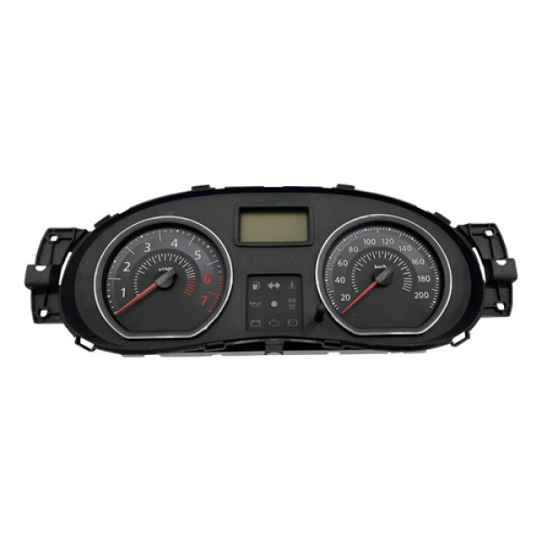 Painel De Instrumentos S/acrílico Renault Logan Sandero 2012 Preto