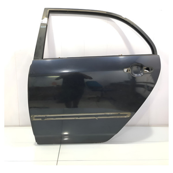 Porta Traseira Esquerda Toyota Corolla 2003/2008 Traseira Esquerdo Preto
