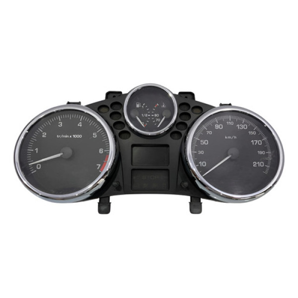 Painel De Instrumentos Peugeot 207 2007/2015 1.6 Preto