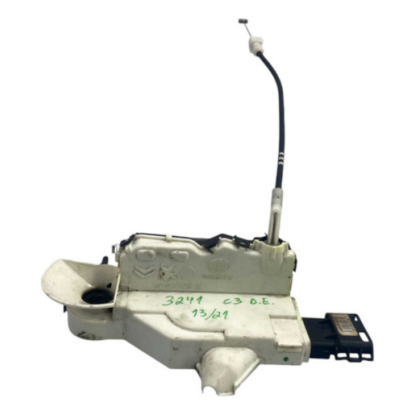 Fechadura Porta Dianteira Esquerda Citroën C3 2013/2019