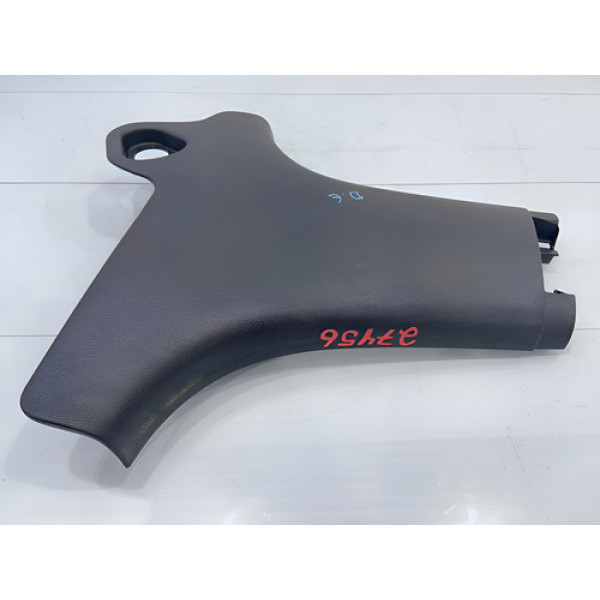 Acabamento Inferior Coluna Esquerda Peugeot 207 2007/2016 Preto Listras