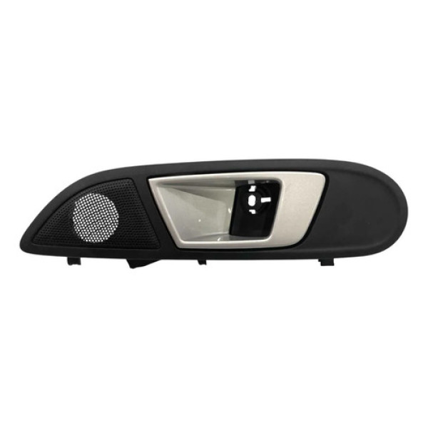 Puxador Int Diant Esquerdo Ford New Fiesta 2011/2021 6555 Prateado Dianteira