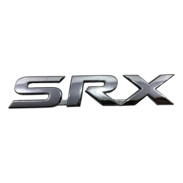 Emblema Srx Tampa Traseira Toyota Hilux 2020/2024 53647 Prateado