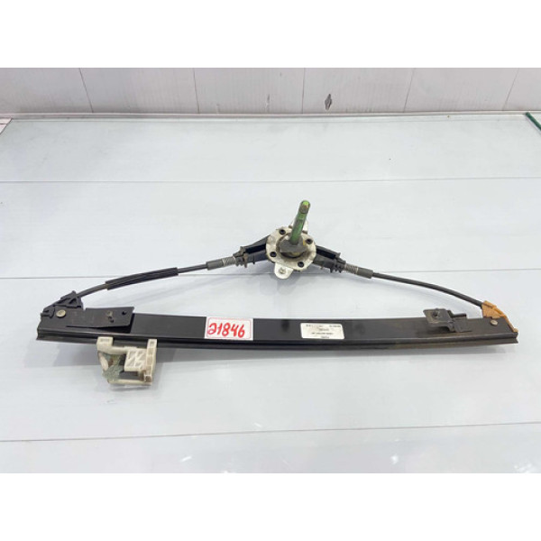 Máquina Vidro Manual Traseira Esquerda Ford Fiesta 2003/2014