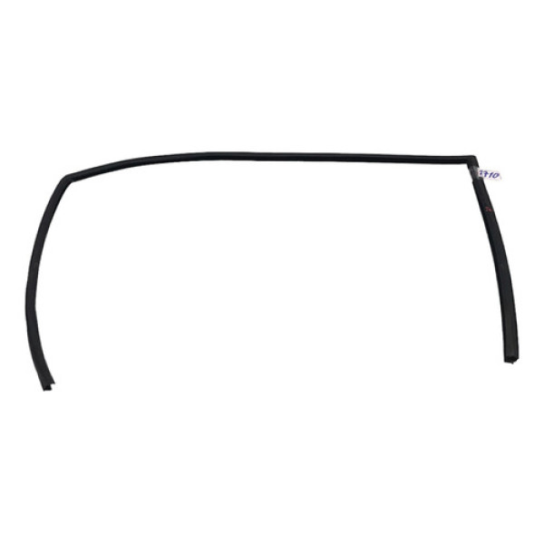 Borracha Canaleta Dianteira Esquerda Ford New Fiesta 2011/21 Preto