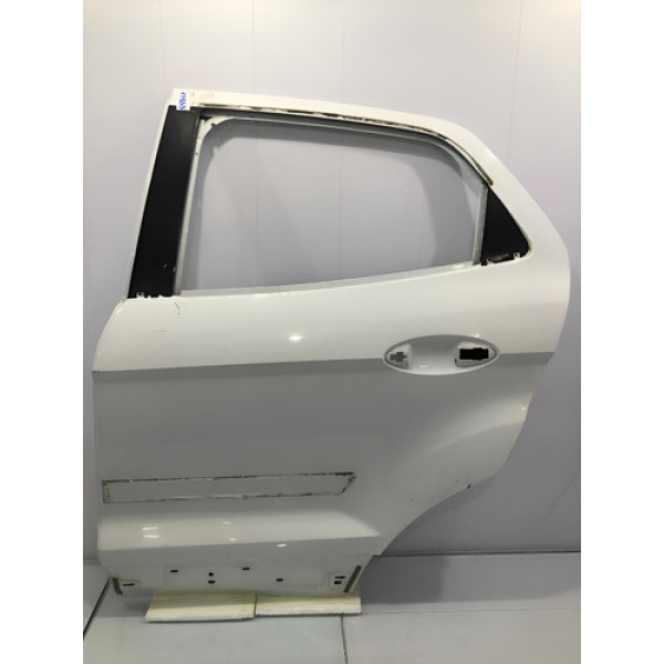 Porta Traseira Esquerda Ford Ecosport 2013/2020 Com Detalhe Preto Traseira Esquerda