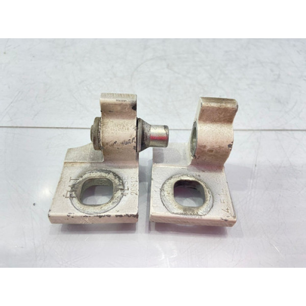 Par Dobradiça Porta Dianteira Esquerda Fiat Fiorino 2014/21