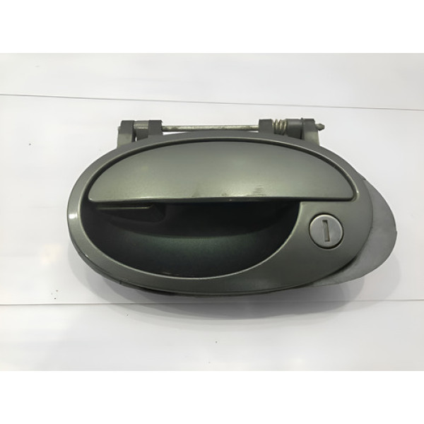 Maçaneta Externa Dian Esq Chevrolet Corsa Maxx 03/11 C/detal Cinza-escuro