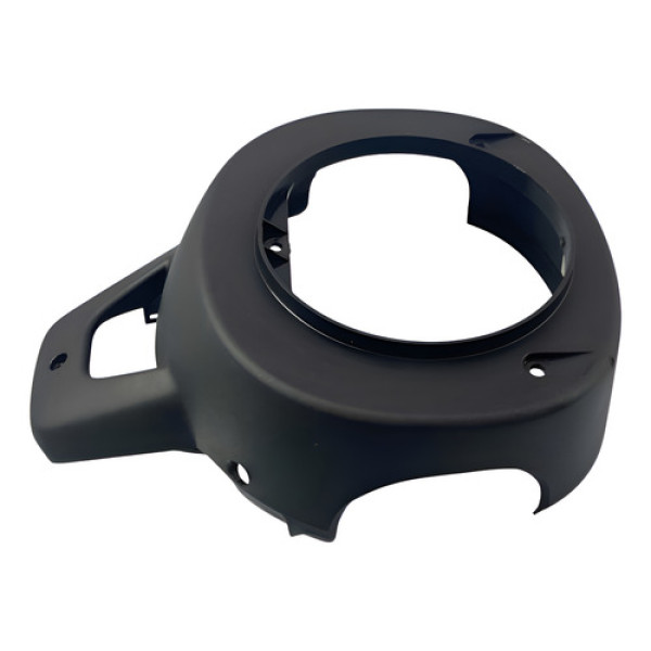 Moldura Traseira Volante Fiat Toro 2017/2021 Preto Lisa